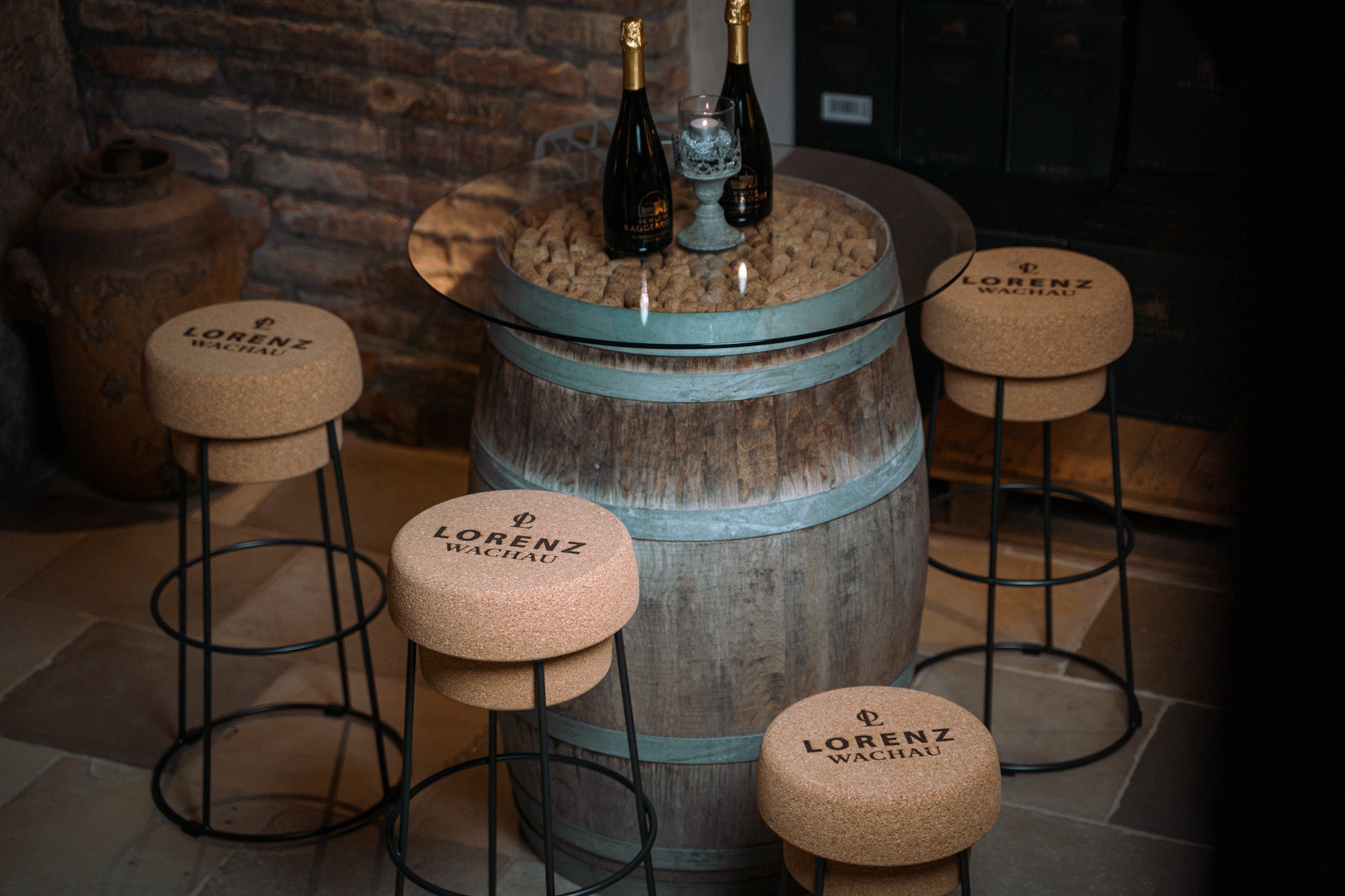 KORK Barhocker/Hocker - DOMITALIA